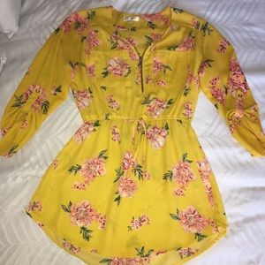 floral blouse